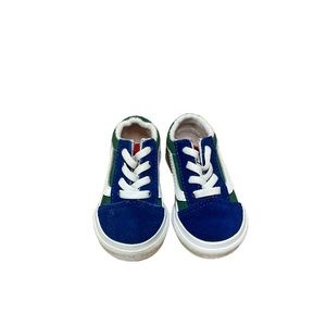 VANS Old Skool Shoes Kids Baby Toddler Elastic Yacht Club size 4T